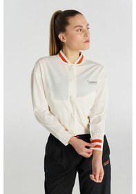 Resim Hummel Noemı Fermuarlı Sweatshırt 922271-9157 Beyaz 
