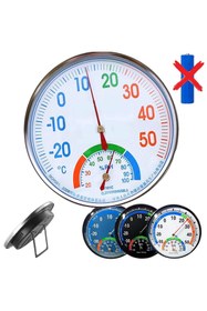 Resim Neler Geldi Neler Termometre Sıcaklık Nem Ölçer Higrometre Isı Ölçer Pil Gerektirmez Nem Ölçer SİYAH RENK 