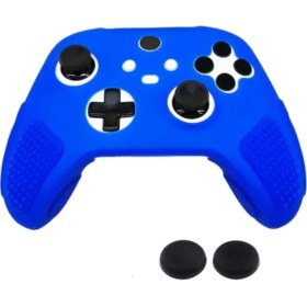 Resim Xbox Series S x Silikon Kılıf Analog Koruyucu Set 9. Nesil Kol Uyumlu Kabartmalı 