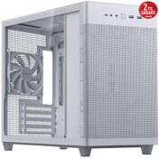 Resim ASUS PRIME AP201 BEYAZ MICRO ATX TEMPERLİ CAM ALET GEREKTİRMEYEN YAN PANELLER VE TOZ FİLTRELİ IZGARAYA SAHİP 360 MM SOĞUTUCU 338 MM UZUNLUĞA KADAR EKRAN KARTI VE STANDART ATX PSU DESTEKLİ 33 LİTRE HACİMLİ MICRO ATX KASA 