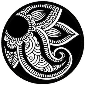 Resim Çiçek Deseni Oto-motor-laptop-duvar-dekor Tip 4 20 X 20 Cm 