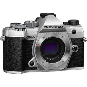 Resim Olympus OM System OM-5 Gövde Gümüş Aynasız Fotoğraf Makinesi 