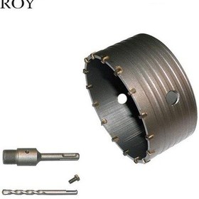 Resim Troy 27470 Elmas Beton Panç 120mm + Adaptör 110mm 