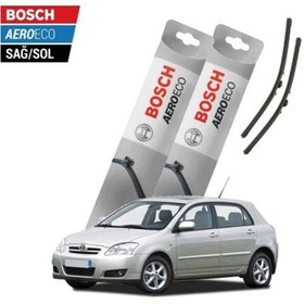 Resim Bosch , Toyota Corolla Hb 2006 Model Bosch Aeroeco Muz Silecek Takımı 