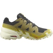 Resim Salomon Speedcross 6 Erkek Outdoor Ayakkabı L47301500-black/cress Green/transparent Yellow Siyah - Yeşil 