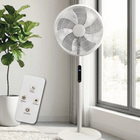 Resim JOYSIDEA Ayaklı Vantilatör Kumandalı 90 Derece Salınımlı 16 Inç 8 Kademe Hız Ayarlı Fn-99 