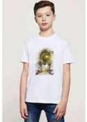 Resim True Baskılı Unisex Çocuk Beyaz T-Shirt 