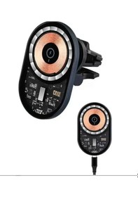 Resim Raycon 15w Manyetik Araç Içi Kablosuz Şarj Standı Ve Telefon Tutu 