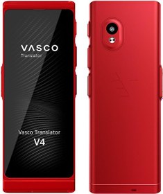 Resim Vasco V4 Dil Tercüman Cihazı - 108 Dil - Wi-Fi Olmadan Ücretsiz - Yakut Kırmızı 