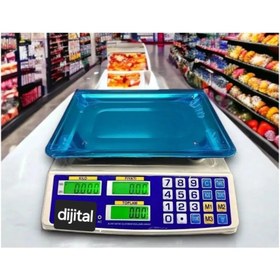 Resim StadyumStore Market Pazarcı Manav Ve Kasap Terazisi 40 Kg Kapasiteli Elektronik Dijital Bakkal En 