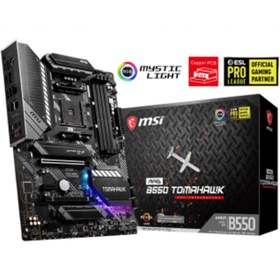 Resim MSİLETİSİM MSI MAG B550 Tomahawk AM4 DDR4 5100(OC) HDMI DP M.2 USB3.2 RGB ATX Anakart 