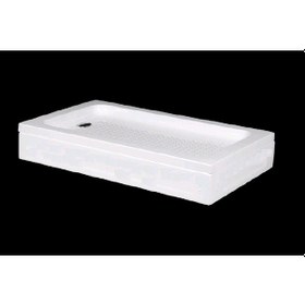 Resim Alika 90 x 130 CM Dikdörtgen H 15 Panelli Duş Teknesi 