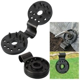 Resim Symbee Bahçe Gölgesi Ağı Sabitleyici Kancaları - 50 Adet, Kaliteli, Çıkartılabilir, Ağları Güçlü Bir Şekilde Tutar 