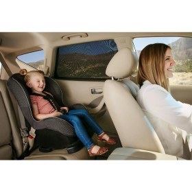 Resim Hasby 2 Adet Araba Yan Cam Güneşlik Oto Yan Cam Perde Araç Arka Yan Cam Perdesi Anne Bebek Emzirme Perdesi 