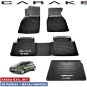 Resim Megane 2 Hb 3D Havuzlu Paspas + 3D Bagaj Havuzu 2004-2010 Arası N11.13519 