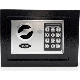 Resim Taytech Ty-004 Mini Çelik Kasa Elektronik Şifreli Ve Anahtarlı 