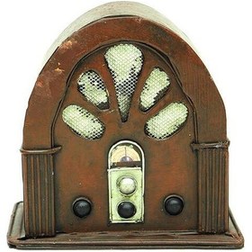 Resim Radyo Kumbara Vintage El Yapımı Dekoratif Hediyelik 