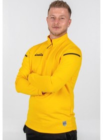Resim Diadora Alto 25 Antrenman Eşofmanı Tek Üst Sarı 