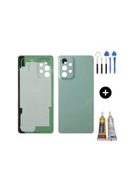 Resim Samsung A73 5g Sm-a736 Uyumlu Arka Pil Kapağı Yeşil + Montaj Seti Çok Renkli 
