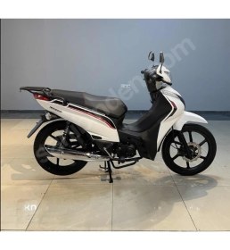 Resim Kuba SJ50 Pro Cup Motosiklet Beyaz 