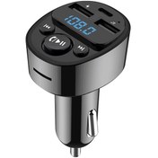 Resim Gajeena Araç İçi Bluetooth Fm Vericili Çift Usb Şarj Cihazı - Mp3 Çalar & Voltaj Göstergeli 