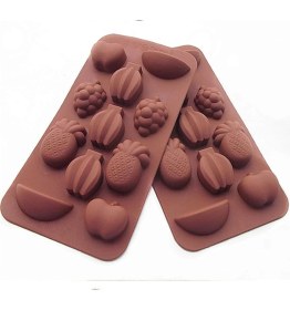 Resim Tahtakale Toptancı Silikon Kalıp Farklı Meyve Modeli Kalıbı 11 Li 