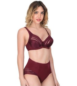 Resim Bordo Mı Emay 177 D Toparlayıcı Sütyen Takım Çok Renkli 