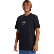 Resim Quiksilver Chrome Logo Stn Erkek Siyah Tişört 