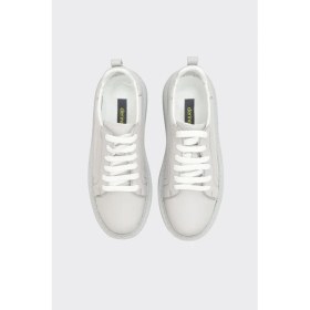 Resim Derinet Casual Hakiki Deri Kadın Sneaker 