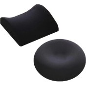 Resim Tekno Trust Armürlü Ortopedik Bel Sırt Oturma Simidi Simit Yastık Minderi 34 x 48 Siyah 