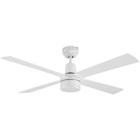 Resim Alsanfan Pilot Beyaz Aydınlatmalı Uzaktan Kumandalı Tavan Vantilatörü 