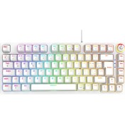 Resim Rampage Enıgma 75 Rgb Aydınlatmalı Red Switch Kompakt Dizilim Gaming Mekanik Oyuncu Klavyesi 
