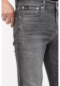 Resim Calvin Klein Erkek Jeans Pantolon Gri 