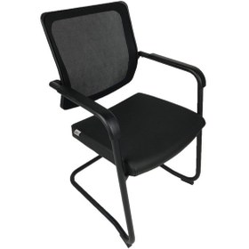 Resim Kutuofis Goldsit Quatro Misafir Koltuğu 300 P (Siyah Deri) - 2 'Li Set 