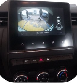Resim OEM Renault Clio5 Geri Görüş Kamerası Easylink Multimedya Ile Tam Uyumlu 170 Derece Görüş Açısı 