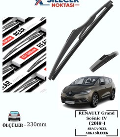 Resim Renault Grand Scénic Iv 2016 Araca Özel Arka Silecek Silbak 230mm Sp9ar 