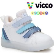 Resim Vicco Rainbow Işıklı Ortopedik Çocuk Boğazlı Spor Ayakkabı 001 