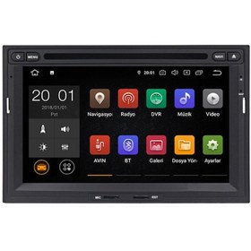 Resim Peugeot Partner Berlıngo Tepee 3008 5008 Android 10+4 Çekirdek İş 