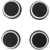 Resim Konsol İstasyonu Ps4 Ps5 Xbox Analog Koruyucu Pad Siyah Beyaz 4lü Paket - Gp5-21 
