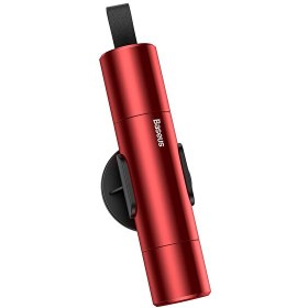 Resim Baseus Sharp Tool Serisi Oto Cam ve Emniyet Kemeri Kesici Güvenlik Aparatı Kırmızı 