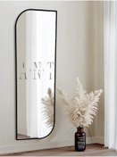 Resim Nice Boy Aynası 120x40 Konsol Aynası, Dresuar Aynası, Asimetrik Ayna 120 X 40 Siyah Anthomeno8s1 Siyah 