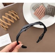 Resim woodhub Renkli ve şık katlanabilir taç toka, rahat kullanımlı ve çok yönlü aksesuar 