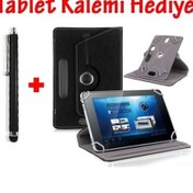 Resim Samsung Uyumlu Galaxy Tab A8 T290 Üniversal Tablet Kılıfı +Tablet Kalemi 