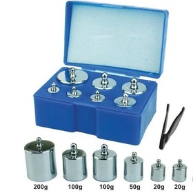 Resim Diamond Terazi 8 Parça Ağırlık Paslanmaz Krom Gram Seti 300gr-200gr-100gr-50gr-20gr-10gr 