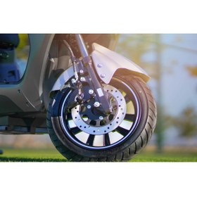 Resim MOTOLUX E-Ceo Elektirikli Motosiklet Gri 