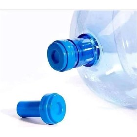 Resim AyrStore Vakia Şarjlı Su Pompası / Su Sebili Uyumlu Su Dökülmesini Engelliyen Yaylı Non-Spill Damacana Kapağı 