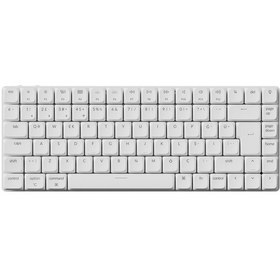 Resim K3 Max %75 RGB Türkçe Brown Switch Kablosuz Beyaz Mekanik Klavye 