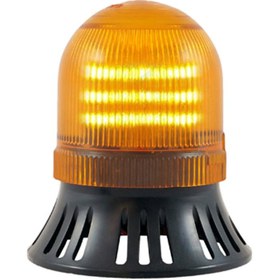 Resim MESAN Ø70 Multi Led 43 Ses Siren Kombinasyon Turuncu 110-220vac Ms 473 
