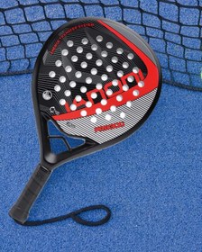 Resim Karbon Fiber Padel Raketi Kırmızı 