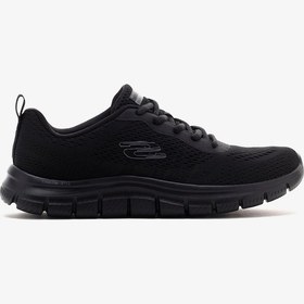 Resim Skechers-Track New Staple Mens Sneaker Nefes Alabilen Erkek Günlük Spor Ayakkabı Siyah 
